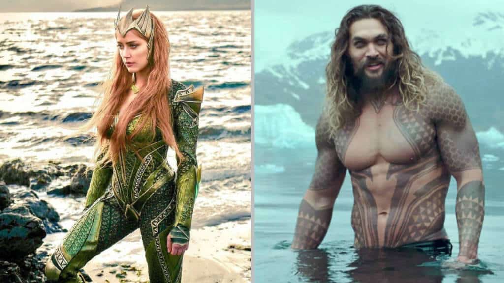 Amber Heard y Jason Momoa compartieron imágenes del final del rodaje de 'Aquaman'.