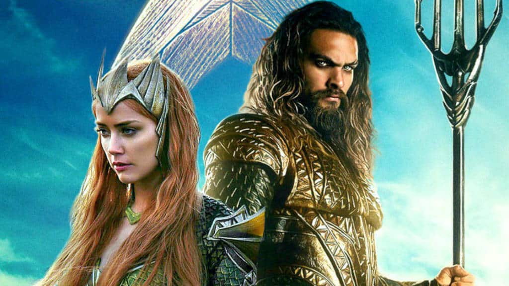 Aquaman - Grabación en la playa - Jason Momoa & Amber Heard