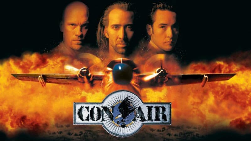Películas de Nicolas Cage - Con Air (1997)