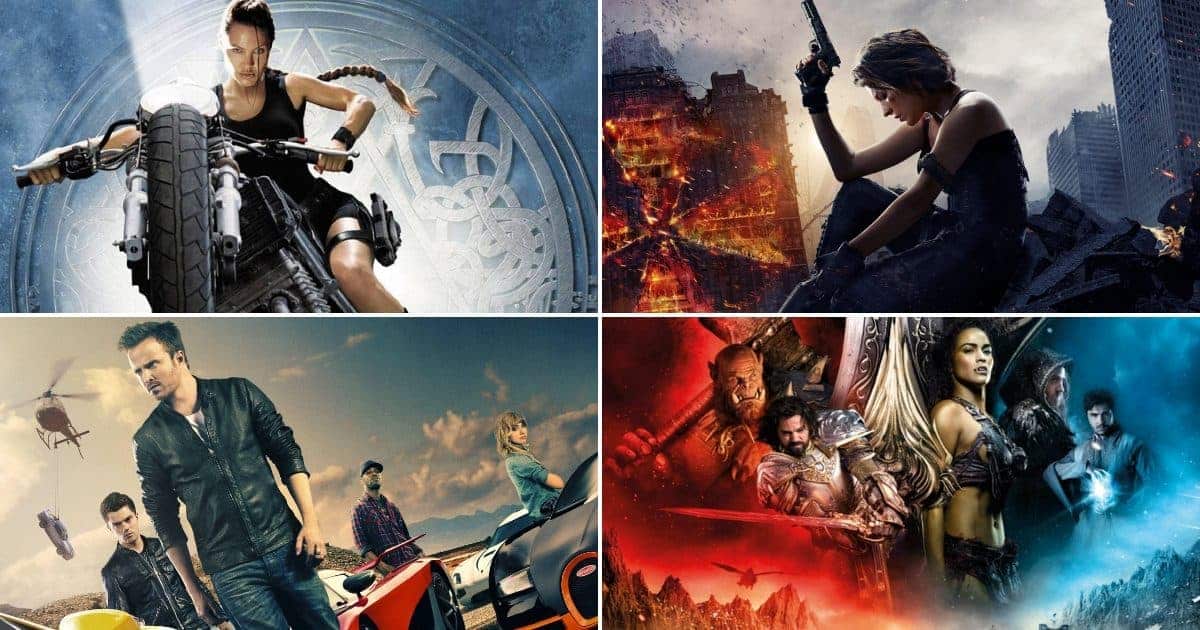 20 Mejores películas basadas en videojuegos