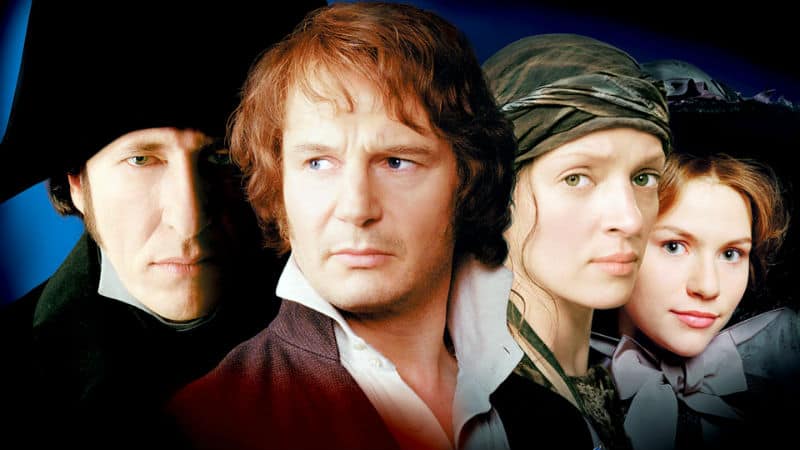 Películas de Liam Neeson - Los Miserables (1998)