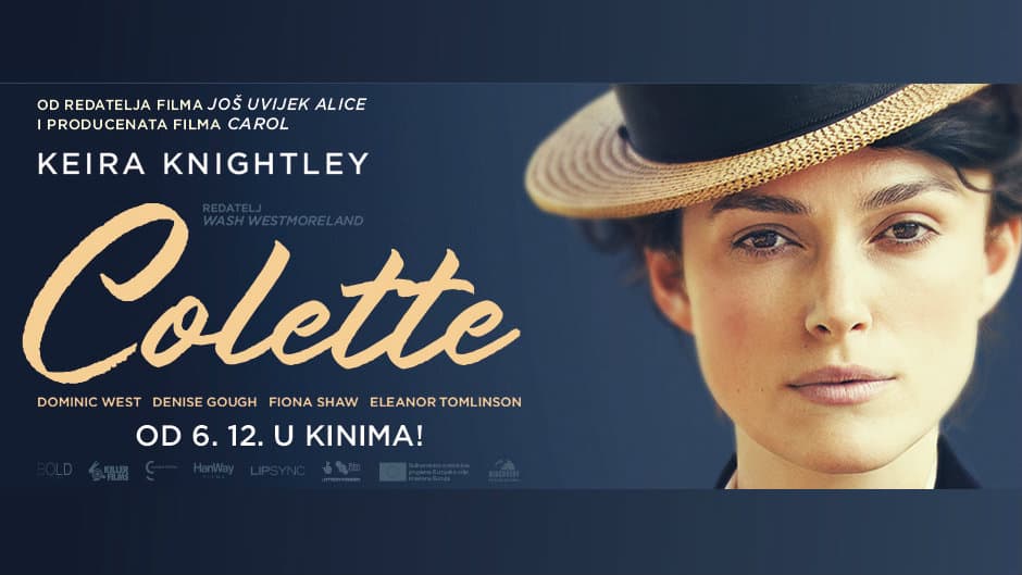 Anuncio de la película Colette (2018)