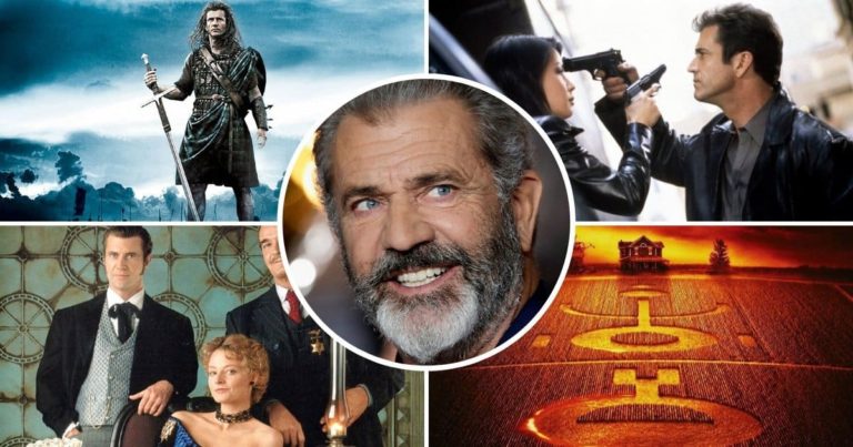 15 Mejores películas de Mel Gibson