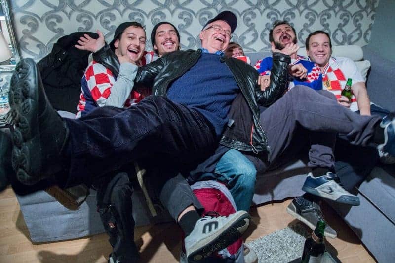 Anuncio de la película 'Por aquellos buenos viejos tiempos'