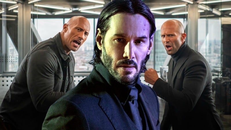Keanu Reeves tiene un papel clave en Hobbs & Shaw.