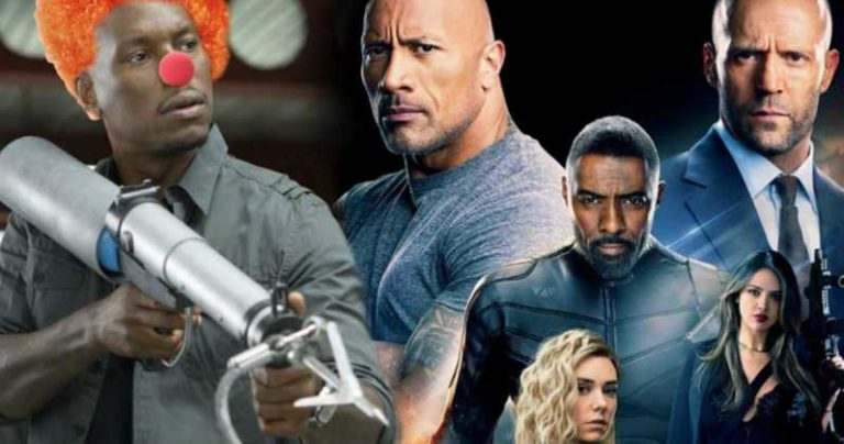 La estrella de 'Hobbs And Shaw', Dwayne Johnson, continúa su disputa con Tyrese Gibson al llamarles 'Payasos Ruidosos'.