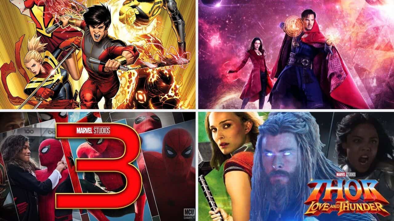 Con el regreso de Spider-Man, en 2021 se estrenarán por primera vez CUATRO películas del MCU en un solo año.