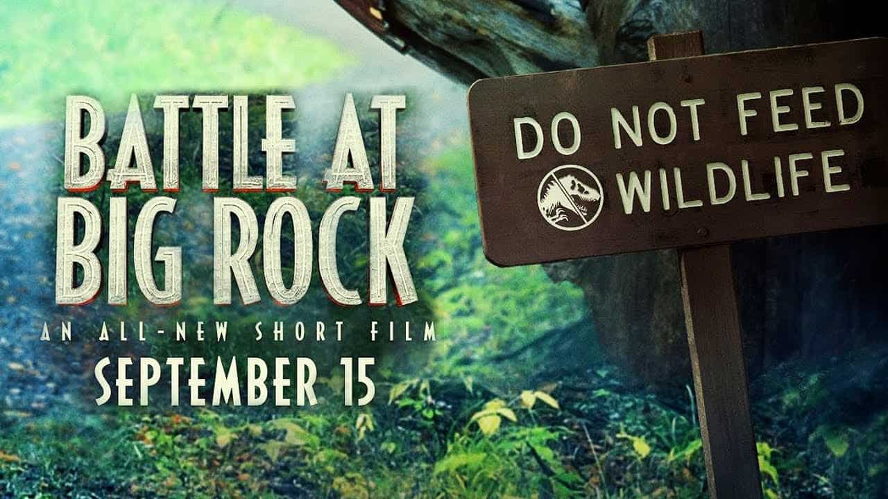 Jurassic World Cortometraje 'Batalla en Big Rock' llega este Domingo