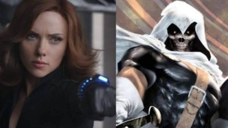 Mira a Scarlett Johansson como Black Widow luchando contra Taskmaster.