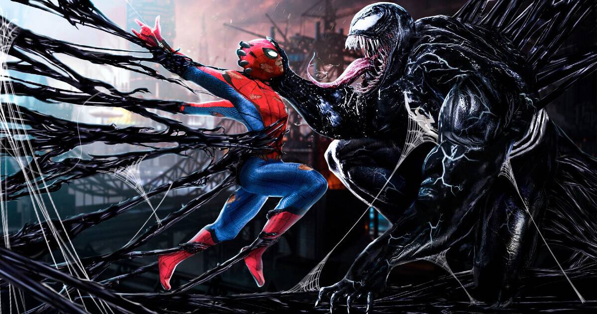 ¿Nos ha estado provocando Tom Hardy con el encuentro de su Venom y Spider-Man?