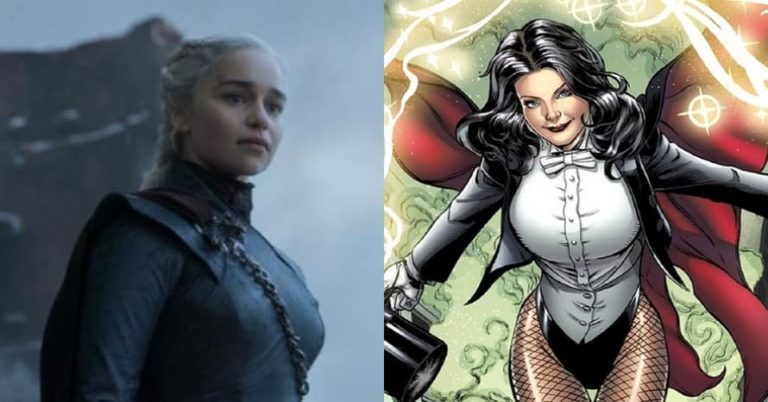 Game of Thrones' estrella Emilia Clarke se convierte en DCEU Zatanna en nueva imagen de fanáticos.