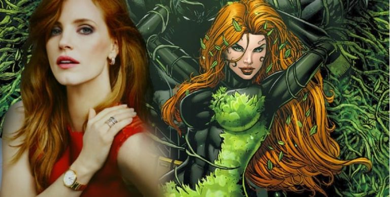 Jessica Chastain se convierte en Poison Ivy para la película 'The Batman' de Robert Pattinson en una nueva y excelente imagen de fan.