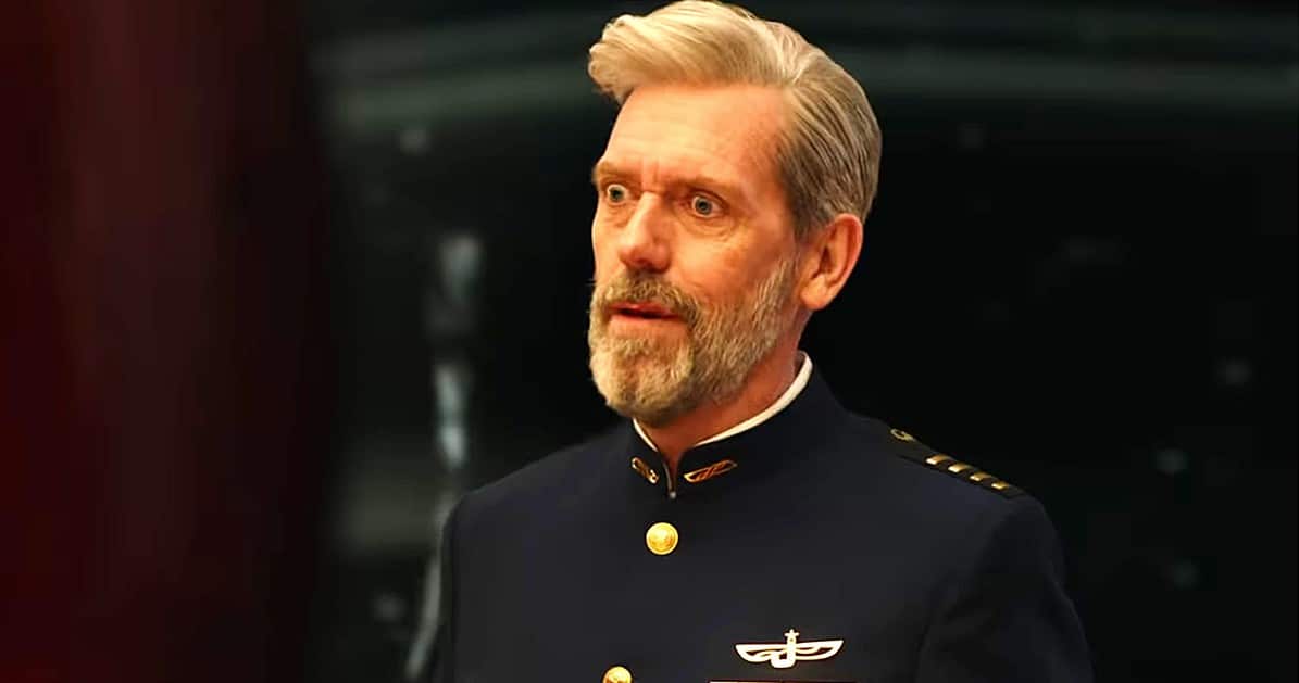 Hugh Laurie es el capitán de la nave espacial en el tráiler de la nueva serie de HBO 'Avenue 5'