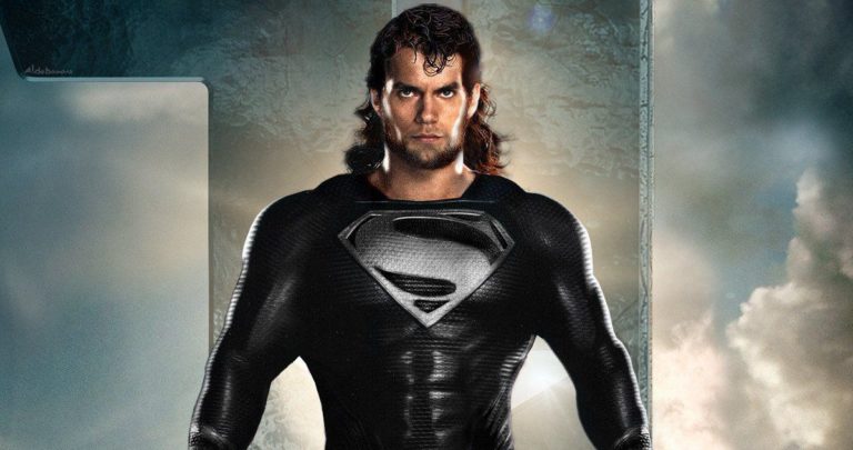 Liga de la Justicia: Se revela una nueva imagen del Snyder Cut que muestra el traje negro de Superman de Cavill.