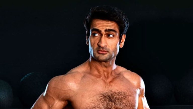 Internet se ha vuelto loco por la transformación de Kumail Nanjiani para Marvel's The Eternals.