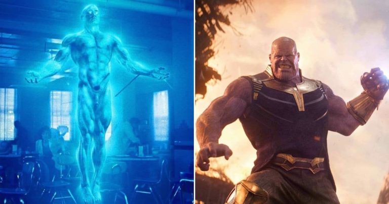 Dr. Manhattan contra Thanos con todas las Gemas del Infinito: ¿Puede el más poderoso de los Watchmen detener al Titán Loco de Marvel?