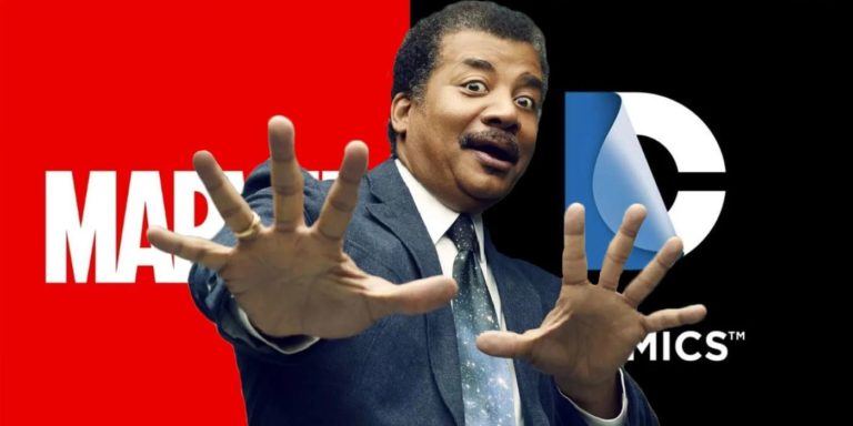 La ciencia de Marvel supera a la de DC, dice Neil DeGrasse Tyson.