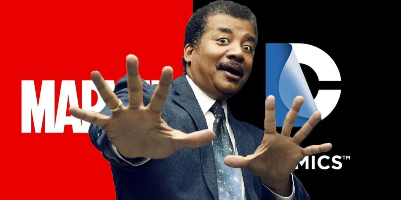 La ciencia de Marvel supera a la de DC, dice Neil DeGrasse Tyson.