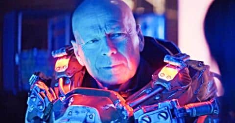 Primer vistazo a Bruce Willis en la próxima película de ciencia ficción bélica ‘Cosmic Sin