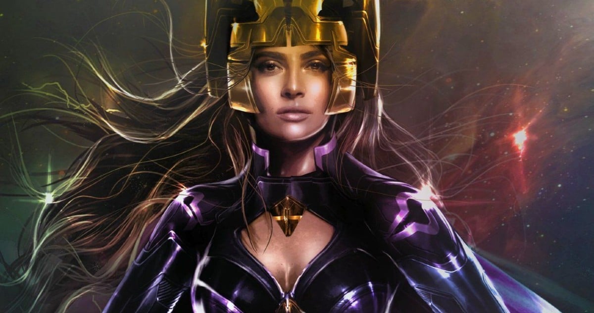 Nueva imagen promocional de Eternals nos ofrece un primer vistazo a Salma Hayek como Ajak.