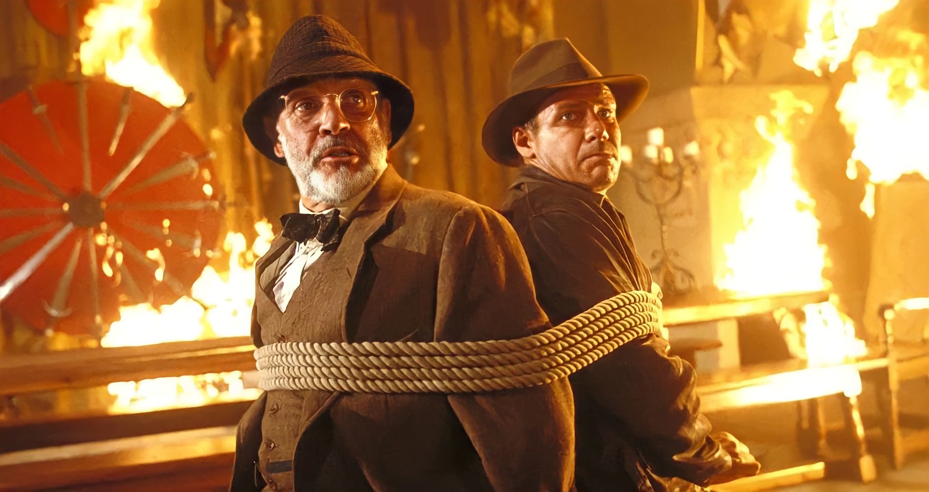 Harrison Ford recordó a Sean Connery durante el rodaje de ‘Indiana Jones and the Last Crusade’