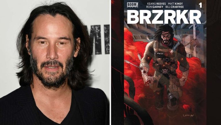 El cómic de Keanu Reeves ‘BRZRKR’ se convierte en película y serie de anime en Netflix.