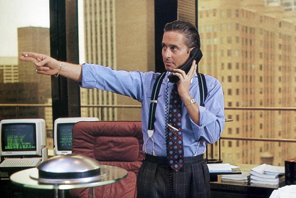 Mejor actor 1988 - Michael Douglas (Wall Street)